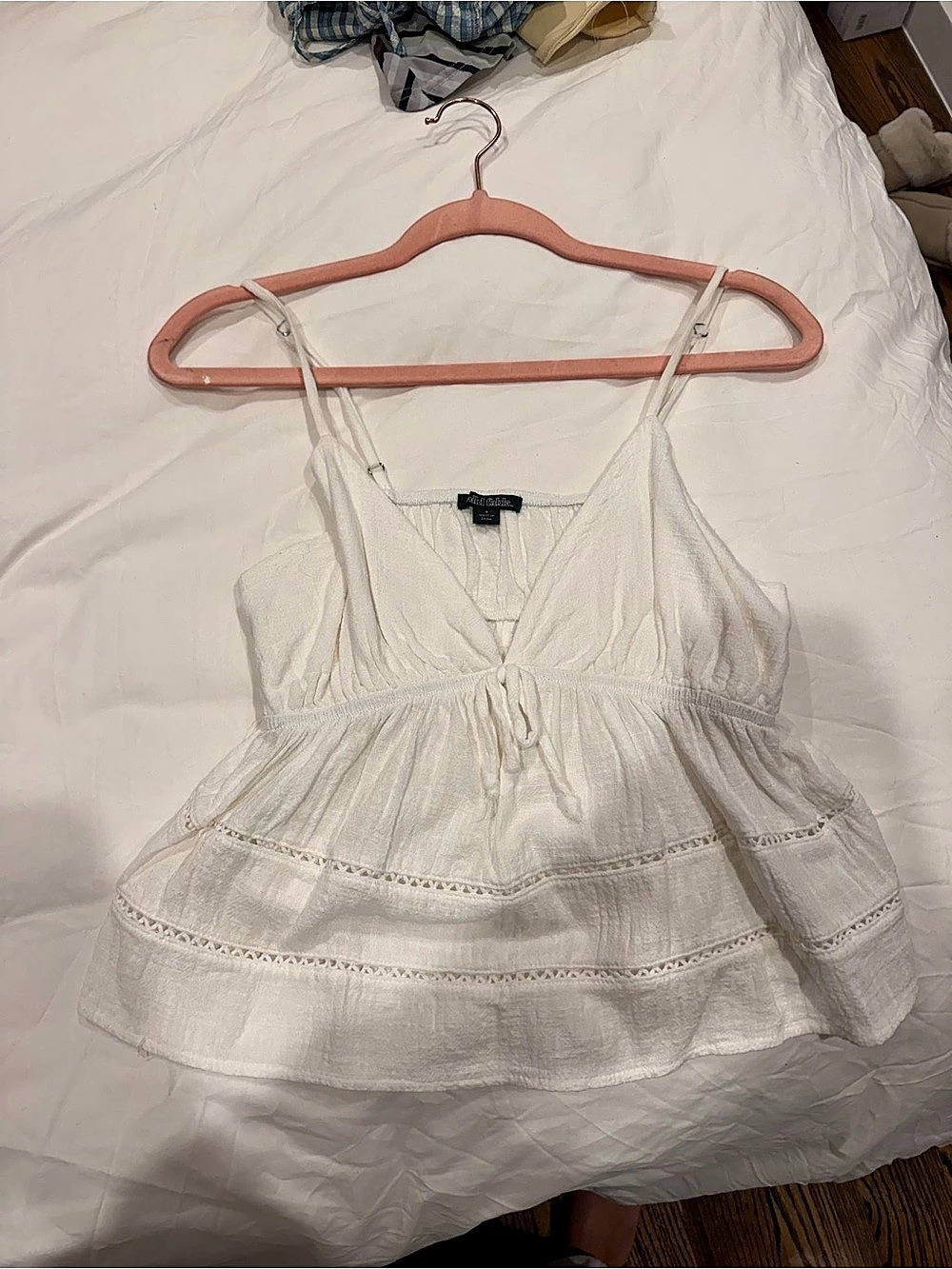 Wild Fable White Flowy Cami
